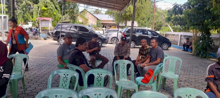 Diskusi Santai Bersama Warga, Ucapan Terima Kasih Kepada Polsek Maulafa Yang Rutin Lakukan Patroli.