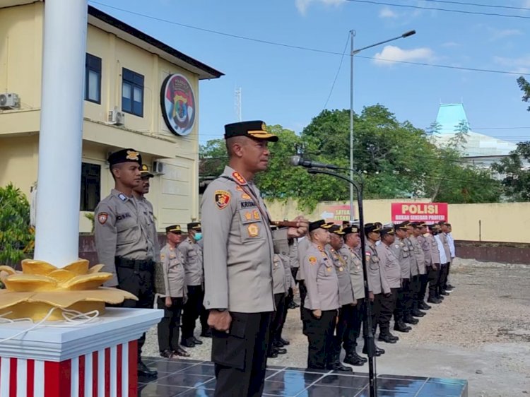 Kapolresta Kupang Kota Kembali Tekankan Semangat Melayani Masyarakat Yang Harus Terus Dilakukan