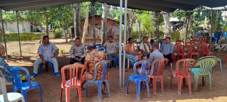 Polsek Maulafa Gelar Jumat Curhat, Warga Naimata Pertanyakan Tugas dari Polisi RW