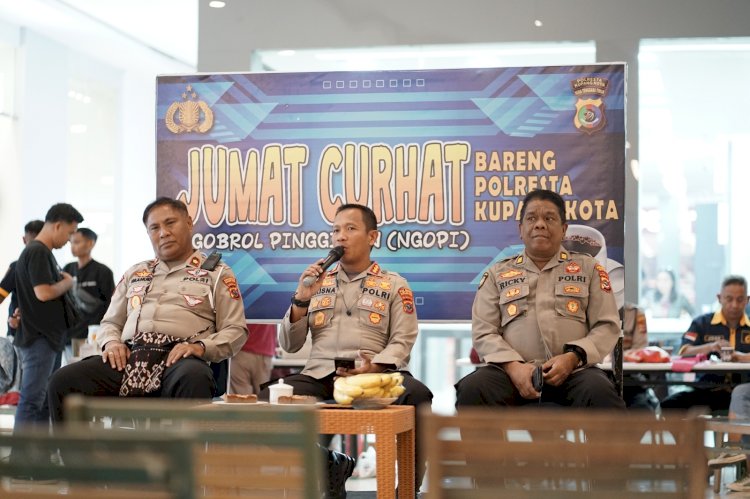 Jumat Curhat Kapolresta Kupang Kota, Warga Sampaikan Masukan Hingga Kritikan Atas Kinerja Polri