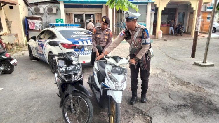 Hari Kelima, Operasi Patuh Turangga 2023, Satlantas Polresta Kupang Kota Bersama Polsek Alak Sudah Tilang Puluhan Pengendara