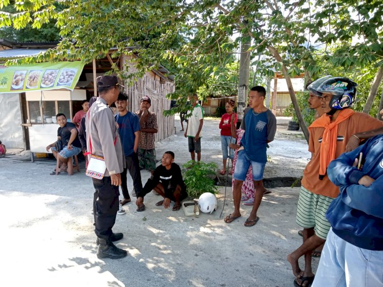 Diskusi Santai Bersama Warga, Polsek Maulafa Himbau Penyelenggaraan Pesta Tidak Mengganggu Orang Lain