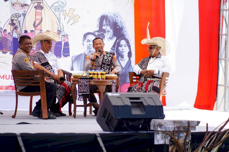 Kapolresta Kupang Kota Minta Dukungan Ketua RT dan Masyarakat Dalam Menjaga Kamtibmas