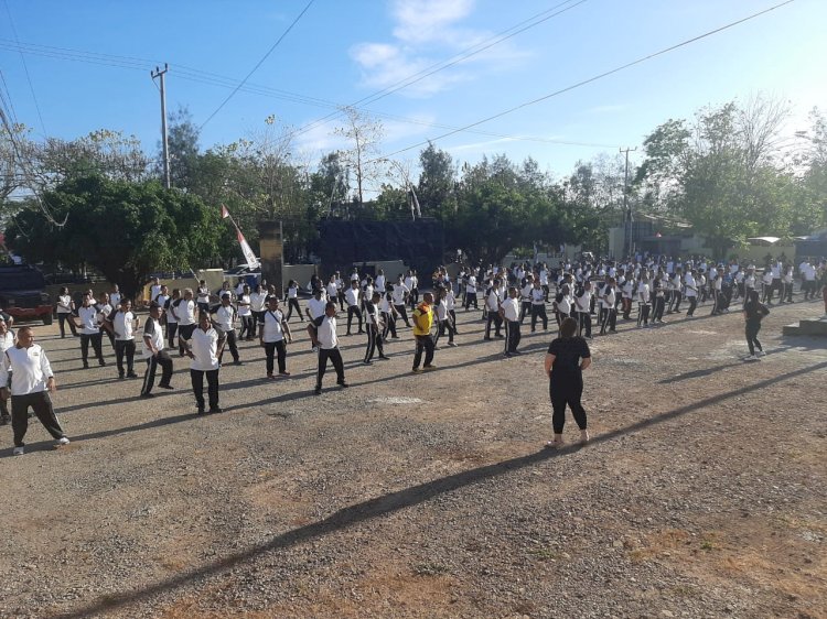 Seru! Lomba Tradisional dan Zumba Meriahkan HUT RI ke-78