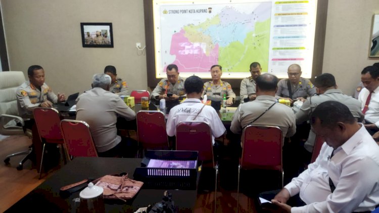 Analisa dan Evaluasi, Kapolresta Ingatkan Perwira Polresta Kupang Kota
