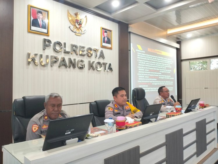 Monev Anggaran Tahun 2023, Wakapolresta Kupang Kota Minta Penyerapan Dana Tiap Subsatker Dilakukan Sesuai Jukrah