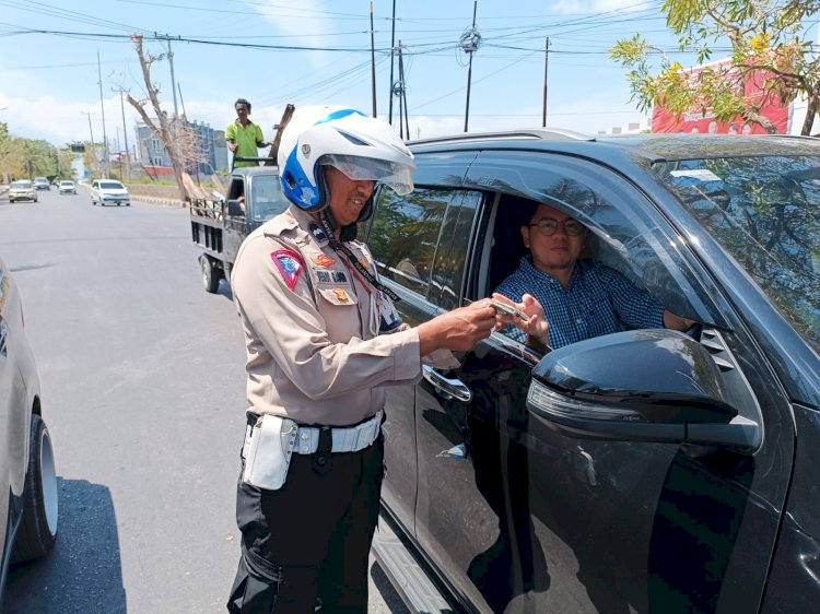 Teguran dan Penindakan Terhadap Pengendara, Sebagai Upaya Menjaga Keselamatan Warga Kota Kupang
