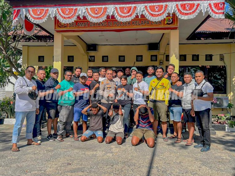 Aniaya dan Tikam Mahasiswa di Oesapa Hingga Meninggal Dunia, Para Pelaku Diamankan Tim Gabungan