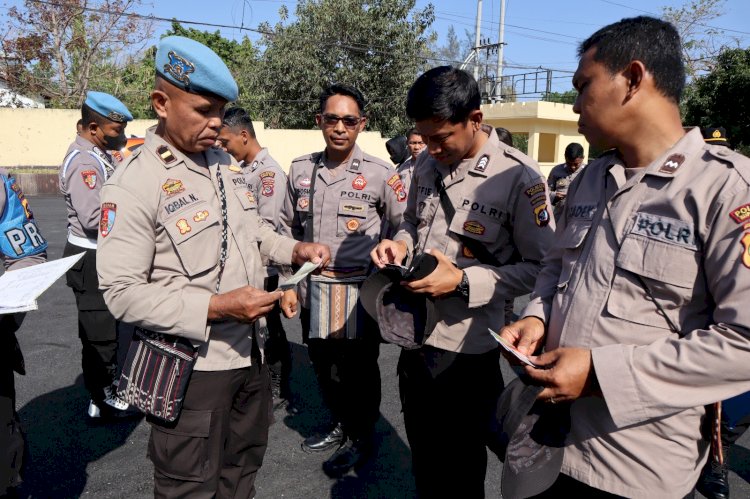 Gaktiblin Anggota Polresta Kupang Kota, Kasipropam Temukan Pelanggaran Disiplin