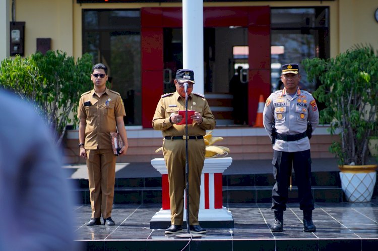 Penekanan Kapolri Dalam Apel Gelar Pasukan Operasi Mantap Brata Polresta Kupang Kota