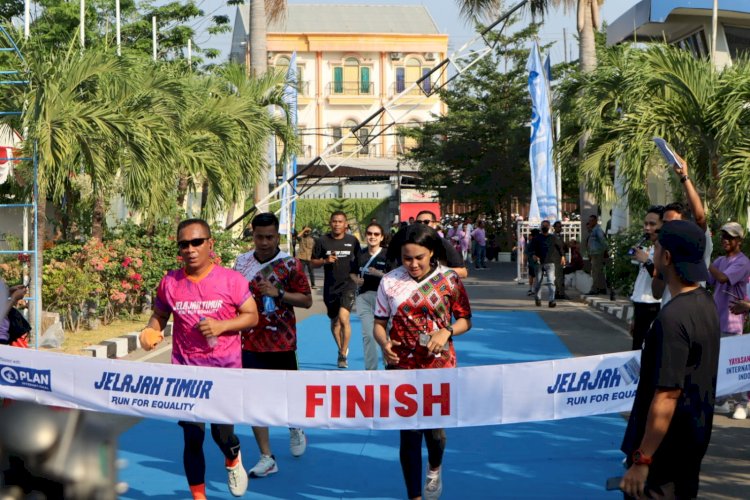 Kapolresta Kupang Kota Ikut Meriahkan Lari 10 K Jelajah Timur