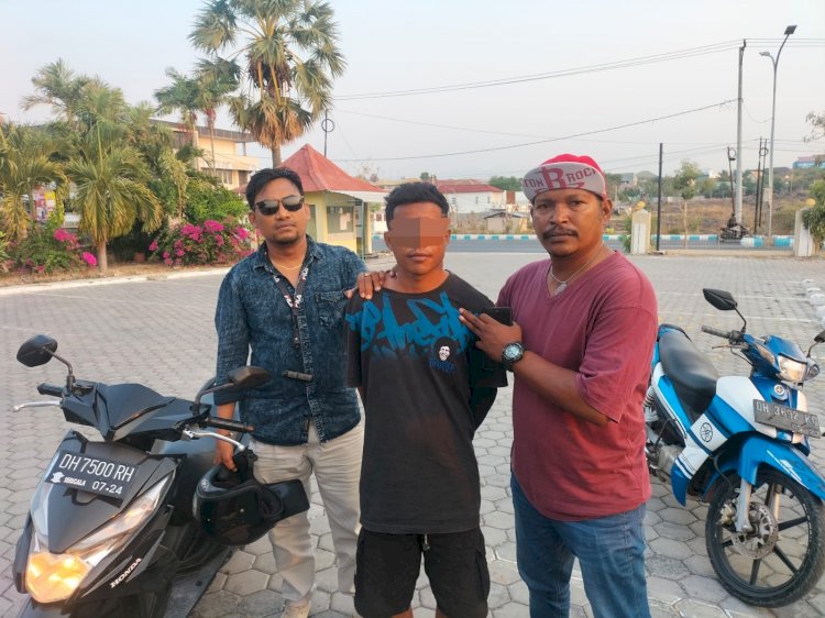 Sempat Buron, Serigala Kelapa Lima Berhasil Amankan Jekson Pelaku Pengroyokan.