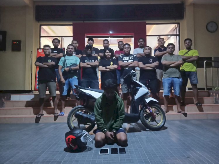 Empat Kali Lakukan Aksinya, Residivis Curas Berhasil Diamankan Jatanras Polresta Kupang Kota.