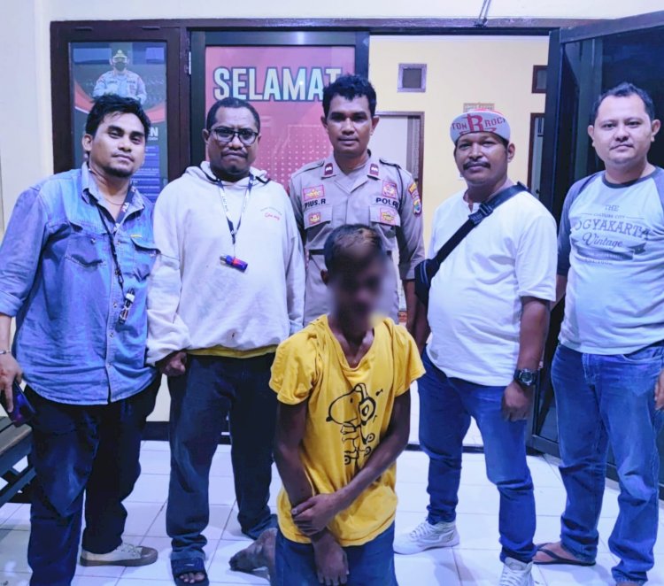 Tim Serigala Polsek Kelapa Lima Amankan Pemuda Asal Kabupaten Kupang Bersama Lima Handphone Hasil Curian.