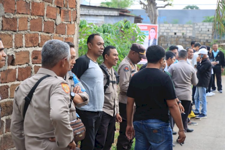 Kampanye Pertemuan Terbatas, Polresta Kupang Kota Terjunkan Satgas OMB Untuk Lakukan Pengamanan