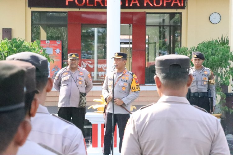 Pimpin Anev Kinerja, Kapolresta Kombes Krisna Minta Jajaran Tertibkan Pelanggaran di Jalan