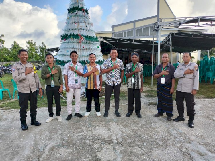 Rayakan Ibadah Hari Natal, Personel Polsek Alak Amankan 20 Gereja di Wilayah Hukumnya.
