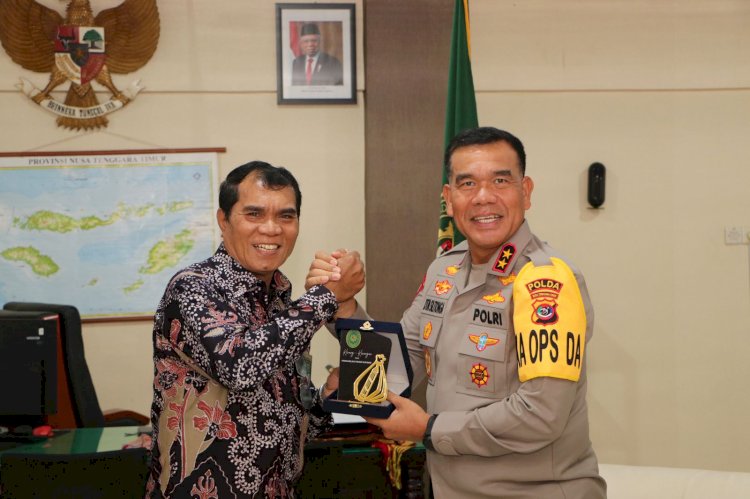 Kapolda NTT Pererat Sinergi dengan Pengadilan Tinggi Kupang