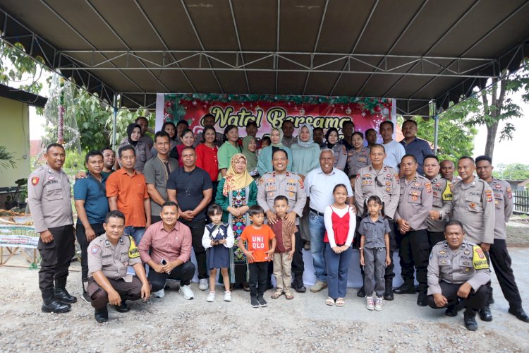 Perayaan Natal dan Tahun Baru Bersama Polsek Alak, Kapolsek: Kita Jadikan Sebagai Tradisi Untuk Terus Menjalin Silahturahmi.