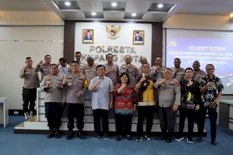 Kunjungan Kerja Tim Kompolnas RI dan Meninjau Yanlik Polresta Kupang Kota