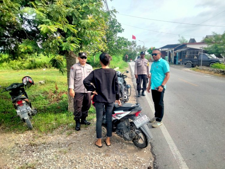 Jaga Ketertiban Berlalulintas, Polsek Alak Rutin Gelar Pengaturan dan Himbauan