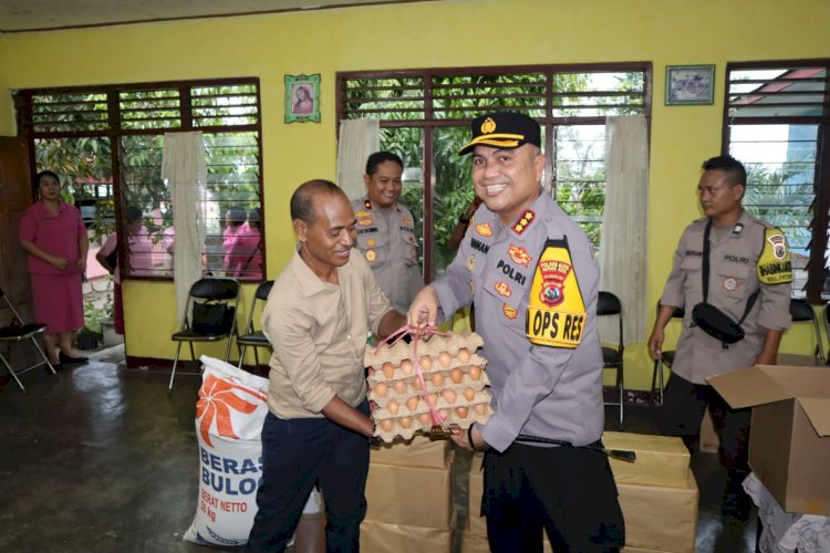 Peduli Terhadap Sesama, Kapolresta Kombes Aldinan Manurung Berbagi Kasih Dengan Anak Panti Asuhan