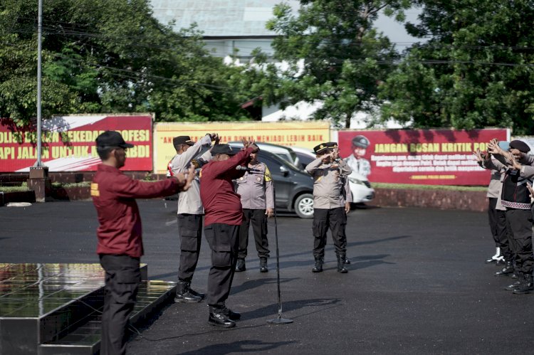 Bagian SDM Polresta Kupang Kota Berikan Penguatan Psikologi dan Konseling, Bagi Personel yang Laksanakan OMB Pemilu 2024