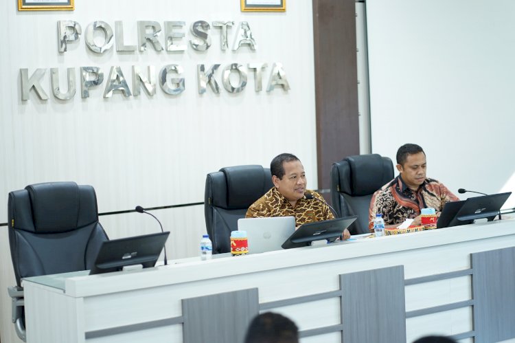 Puslitbang Polri Laksanakan FGD di Polresta Kupang Kota, Terkait Pembentukan Satuan Baru di Kepolisian