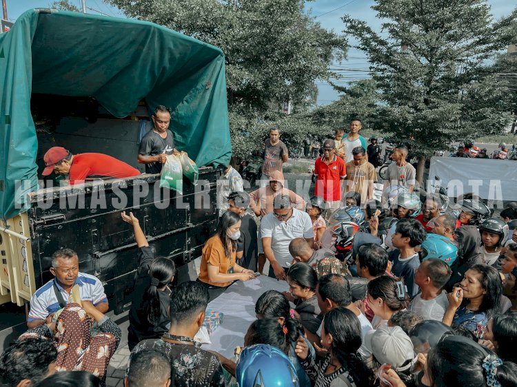Polresta Kupang Kota Dukung Pemkot Dalam Gerakan Pangan Murah Menjelang Ramadhan