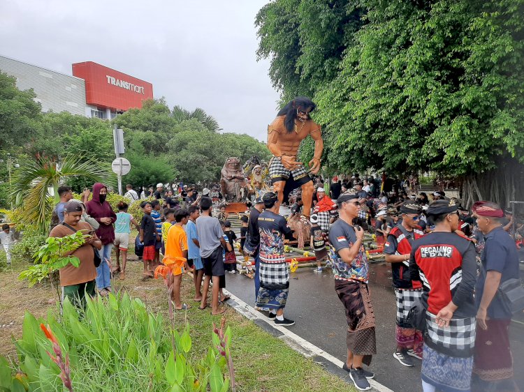 Amankan Pawai Ogoh-Ogoh, Polresta Kupang Kota Kerahkan Personel Pengamanan