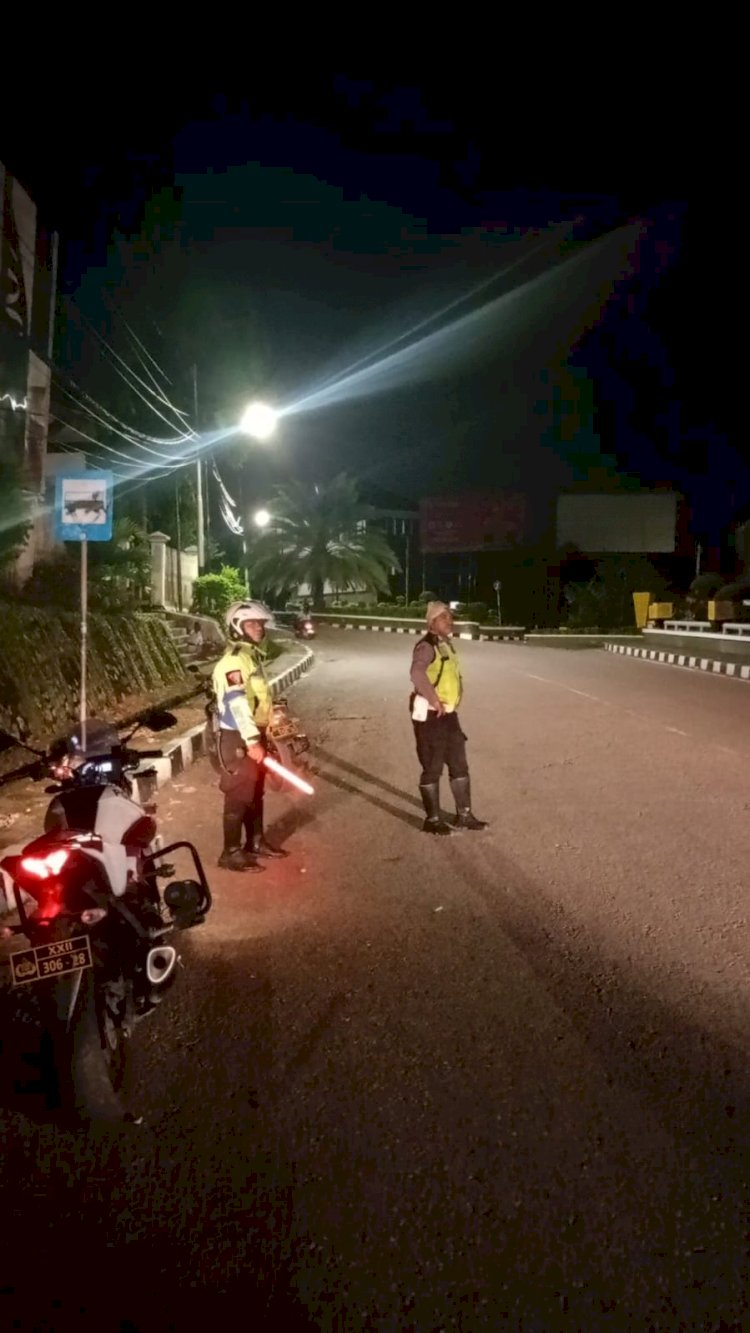 Patroli Satlantas Polresta Kupang Kota, Antisipasi Pelanggaran dan Kejahatan di Jalan