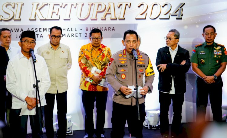 Rakor Ops Ketupat, Kapolri persiapkan Mudik 2024 Aman-Lancar