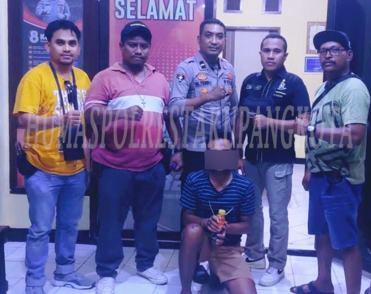 Buron Selama 1 Tahun, Seorang Residivis Berhasil Diringkus Tim Serigala Polsek Kota Lama di TTS