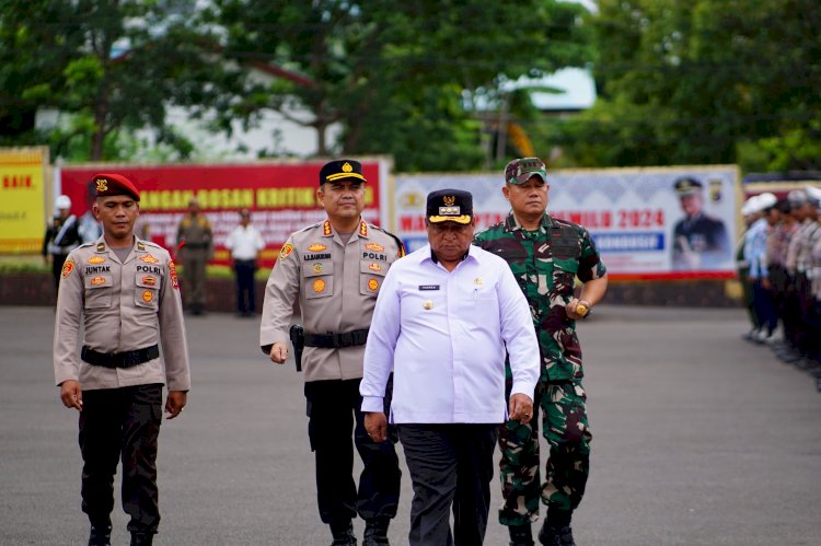 Operasi Ketupat Turangga, Wali Kota Kupang Pimpin Apel Gelar Pasukan