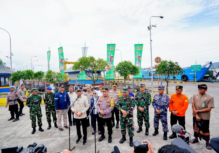 Tinjau Pelabuhan Gilimanuk-Ketapang, Kapolri Paparkan Strategi Wujudkan Mudik yang Aman dan Nyaman