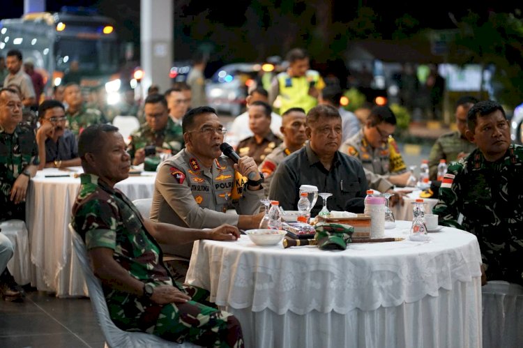 Kapolda NTT Cek Langsung Kesiapan Jajaran Dalam Pengamanan Malam Takbiran