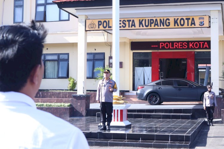 Anev Mingguan Personel, Kapolresta Kombes Aldinan Manurung: Jadilah Tauladan Bagi Masyarakat