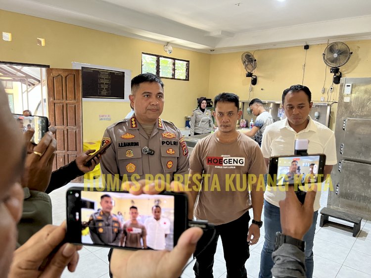 Ungkap Kematian Bayi X, Penyidik Polresta Gandeng Forensik RSB Kupang Lakukan Otopsi