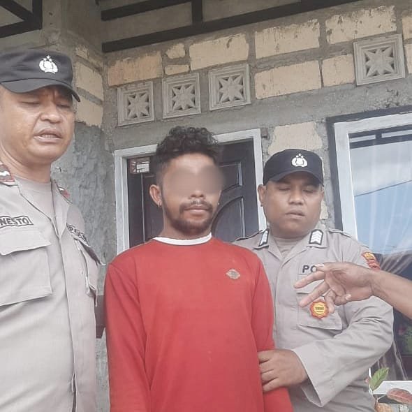 Polsek Maulafa Amankan Pelaku Pencurian Mesin Pompa Air di Bello