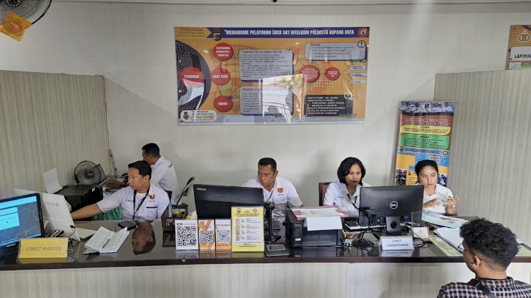 Standar Pelayanan Penerbitan SKCK Pada Satuan Intelkam Polresta Kupang Kota