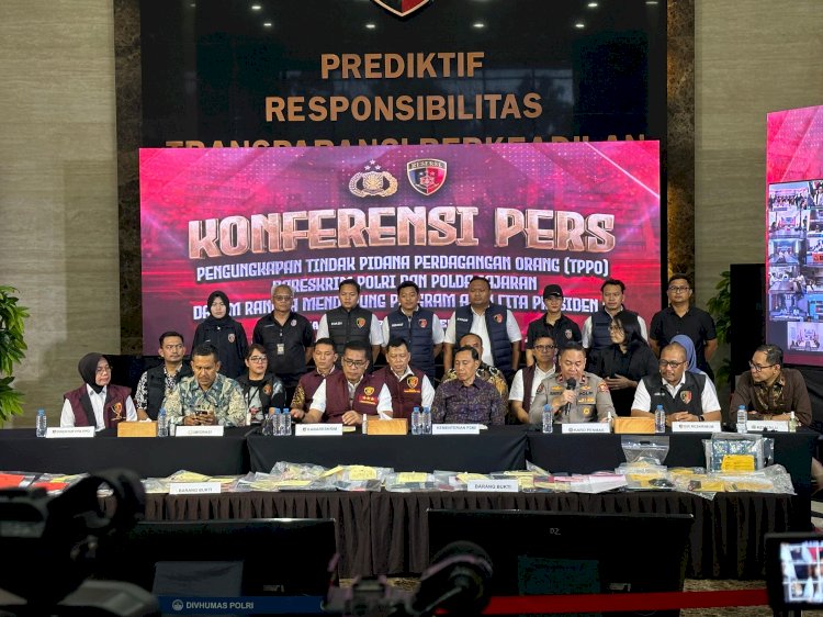 Polri Berhasil Ungkap 397 Kasus TPPO dan 482 Tersangka, Selamatkan 904 Korban dalam Sebulan