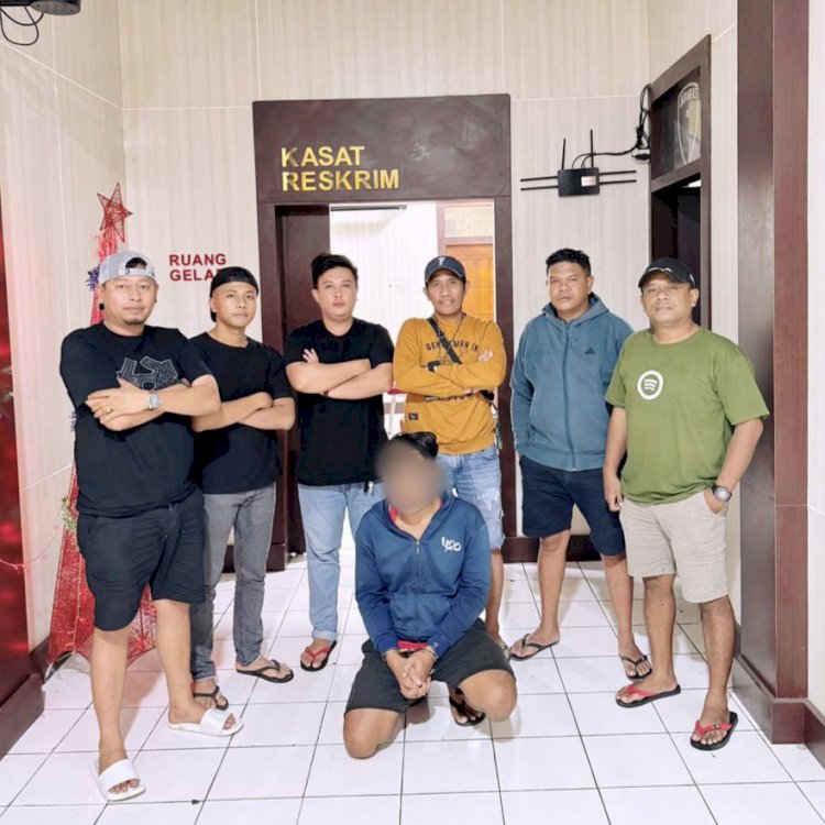 Rudapaksa Anak Dari Calon Istrinya, JSD Diamankan Jatanras Polresta Kupang Kota.
