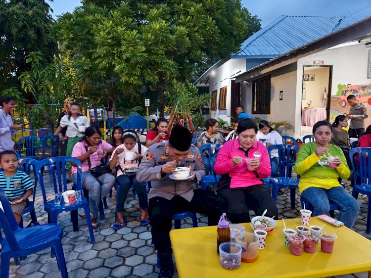 Kapolresta Kupang Kota Buka Puasa Bersama Warga Oetete