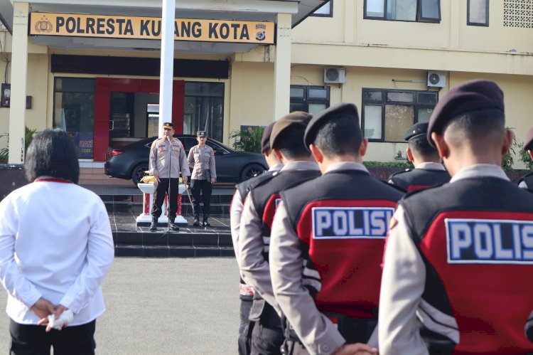 Polresta Kupang Kota Perketat Pengamanan pada Laga Final ETMC di Stadion Oepoi