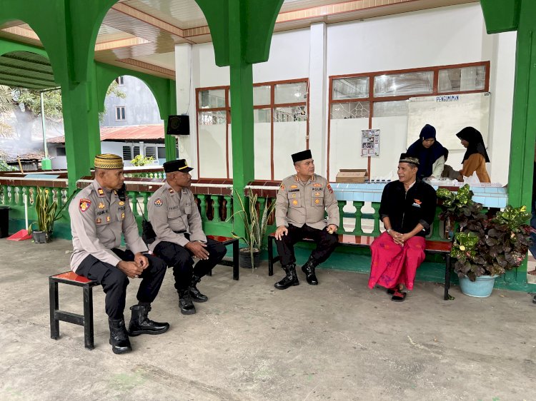 Silaturahmi Dengan Tokoh Agama, Kapolresta Kupang Kota Ajak Bersama Jaga Kamtibmas.