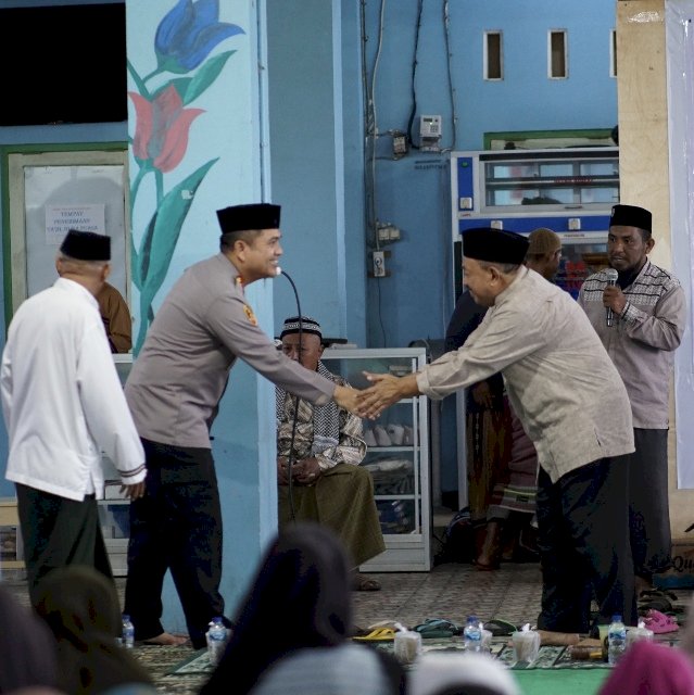 Silaturahmi Kapolresta Kupang Kota Bersama Tokoh Agama Masjid Nurul Hidayah