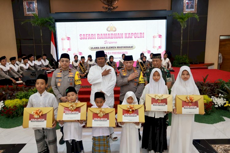 Safari Ramadan di Jogja, Kapolri: Perkuat Sinergitas TNI-Polri, Ulama, dan Masyarakat
