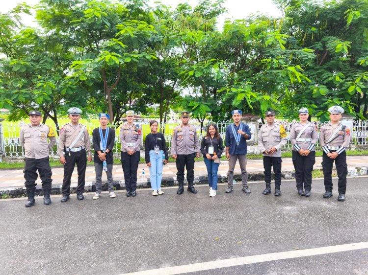 Polresta Kupang Kota Amankan Ibadah Sholat Idul Fitri 1446H