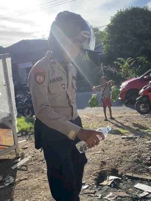 Anggota Samapta Polresta Kupang Kota Berhasil Hentikan Perkelahian Pemuda di Batuplat