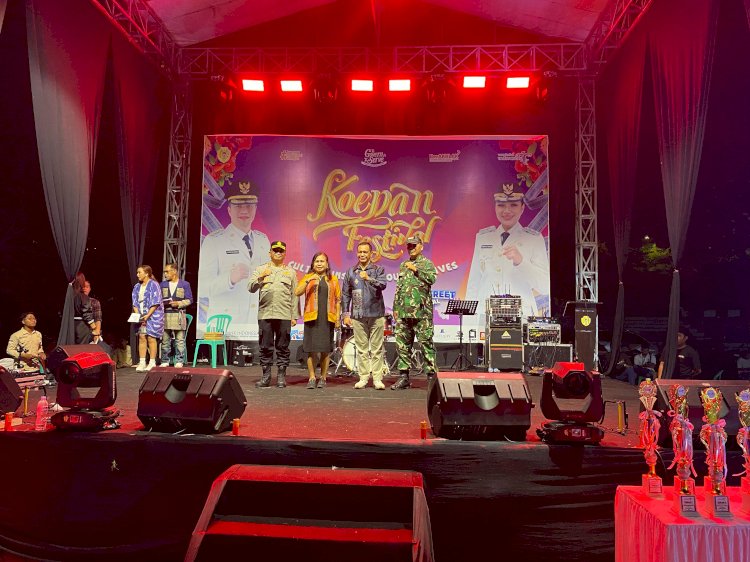 Wakapolresta Kupang Kota Hadiri Penutupan Koepan Festival Tahun 2025